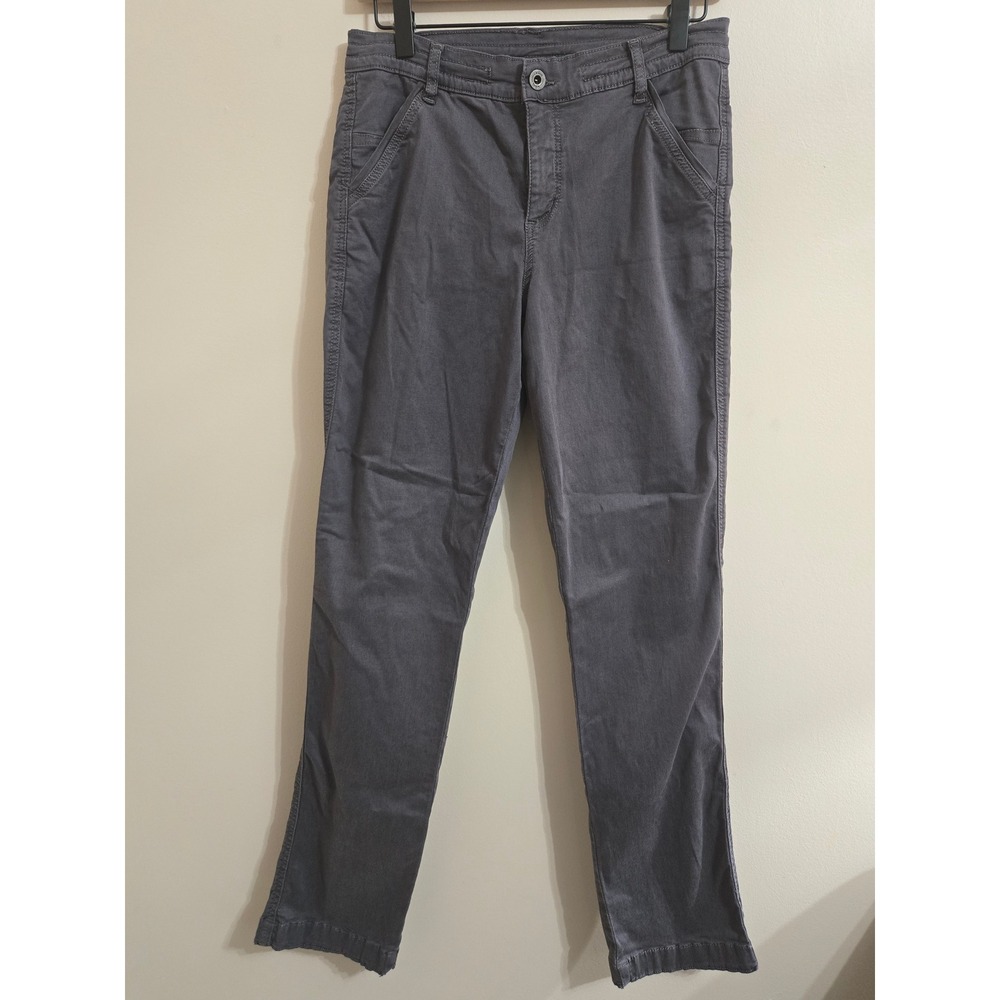 KÜHL Women's Kontra Cargo Hiking Pants Size 6 Charcoal Gray Travel Outdoor EUC